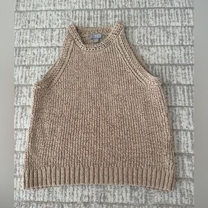 J. Crew Women's Beige Knit Tank Sixe XS